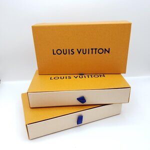 100% authentic Louis vuitton Set of 3 Boxes for Wallet & Pouches